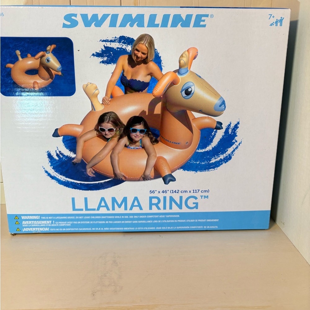 Swimline llama Ring. 56X46” ring float.